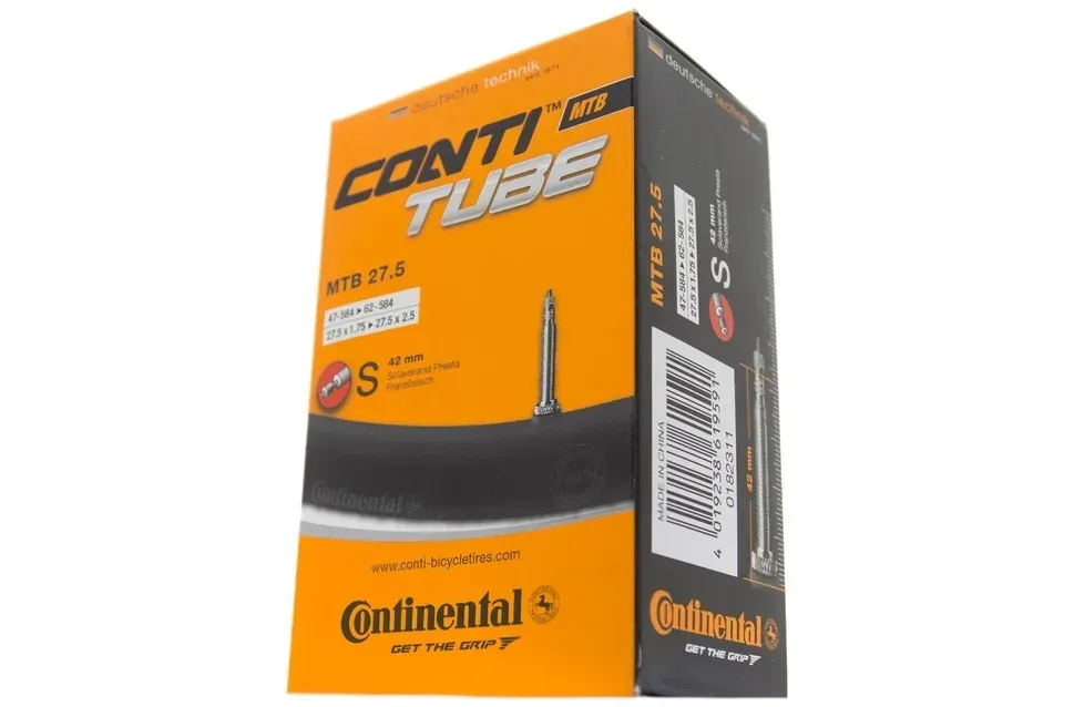 Велокамера Continental MTB 27.5, ниппель Presta