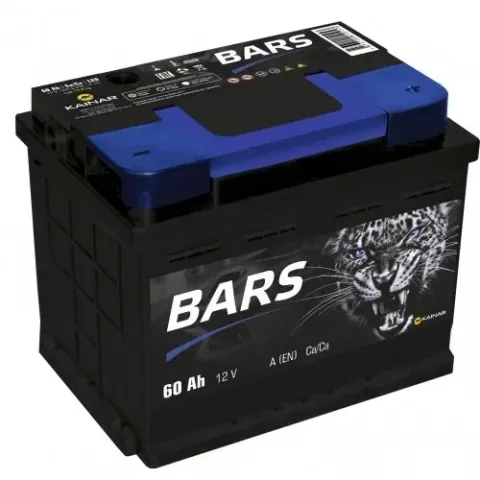 Аккумулятор Bars 6СТ-60L 60 Ач 540 А