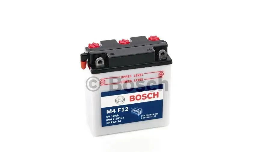 Аккумулятор Bosch M4 F12 12014008 6V 12 А·сағ 80 А