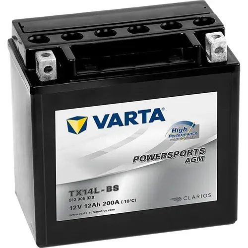 Аккумулятор VARTA AGM YTX14L-BS 12 А·сағ 200 А
