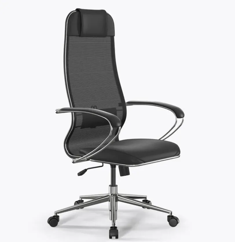 Кресло ErgoLife Sit 10 B1-115K Эко кожа/сетка (EcoLeather Extra) (G20)