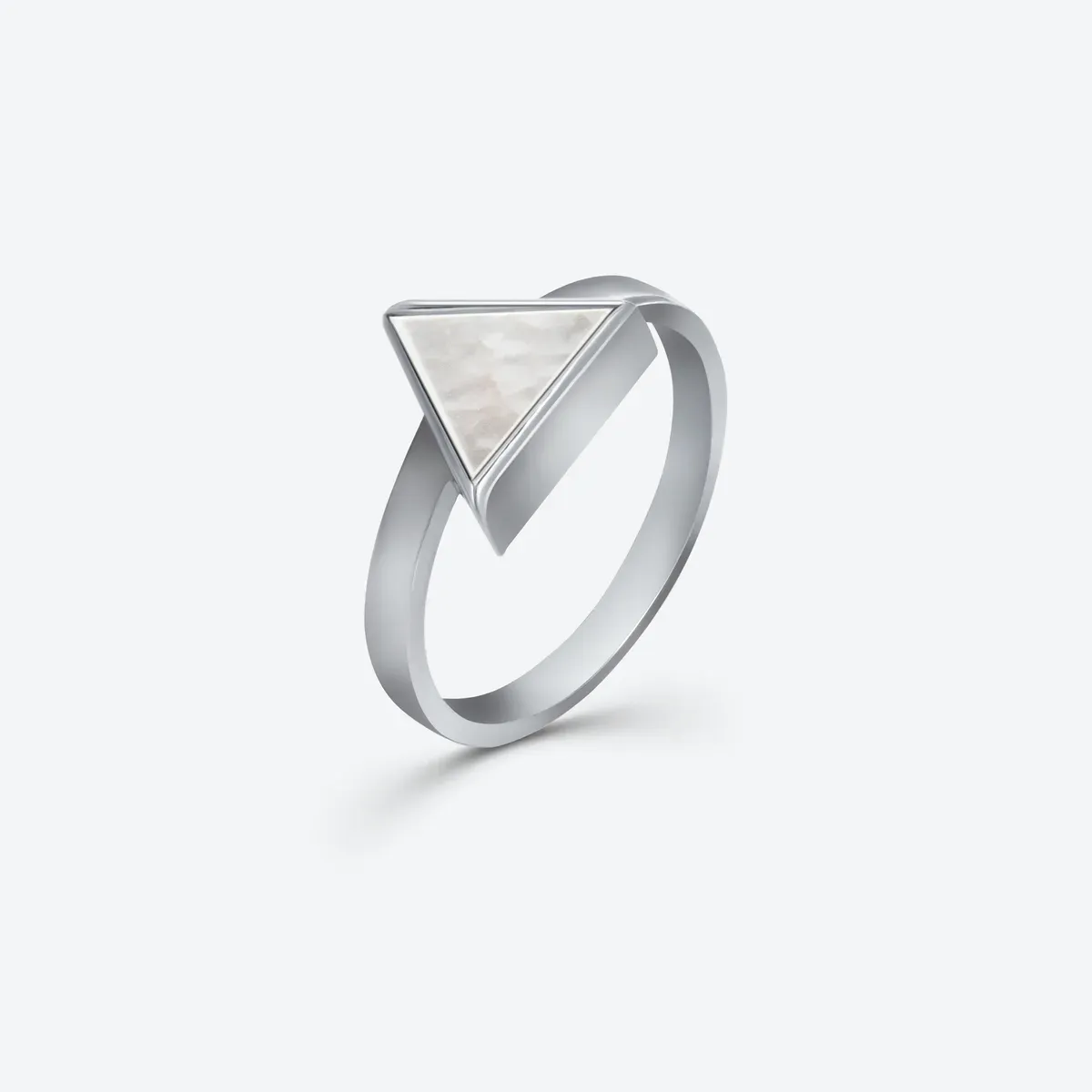 Седеп қондырылған күміс сақина, 2,25 г