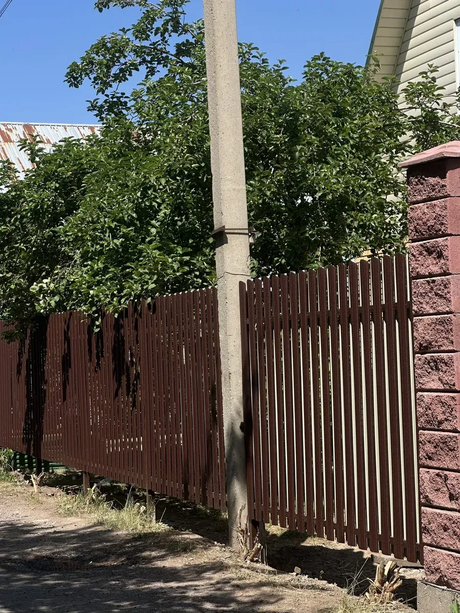 Бір жақты еуроштакетник