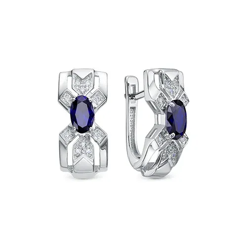 Серебряная подвеска с фианитом, 1,12 г