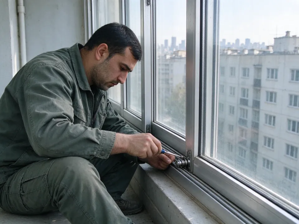 Ремонт алюминиевых окон