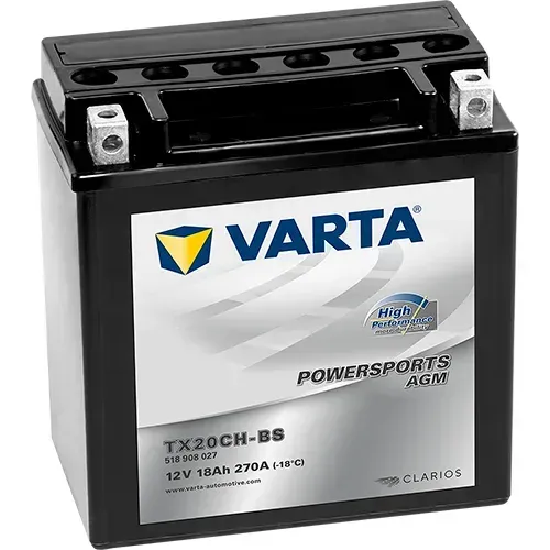 Аккумулятор VARTA Powersports AGM YTX18-BS 18 Ач 270 А