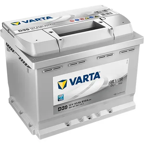 Аккумулятор VARTA Silver Dynamic D39 63 А·сағ 610 А