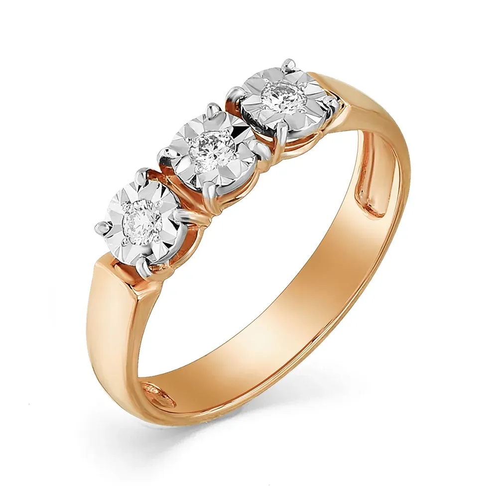Серебряное кольцо с фианитом, 1,88 г