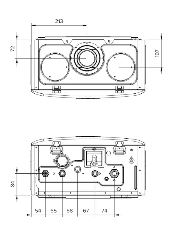 Газовый котёл Kiturami World Alpha WA18 + стабилизатор Ресанта, 18,6 кВт