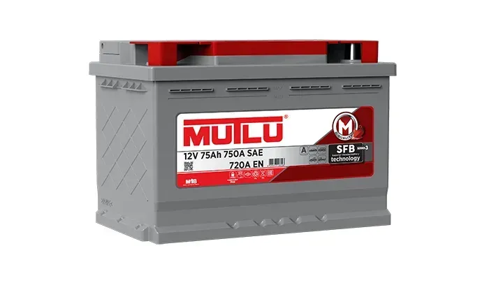 Аккумулятор Mutlu L3.75.072.B 75 Ач 720 А