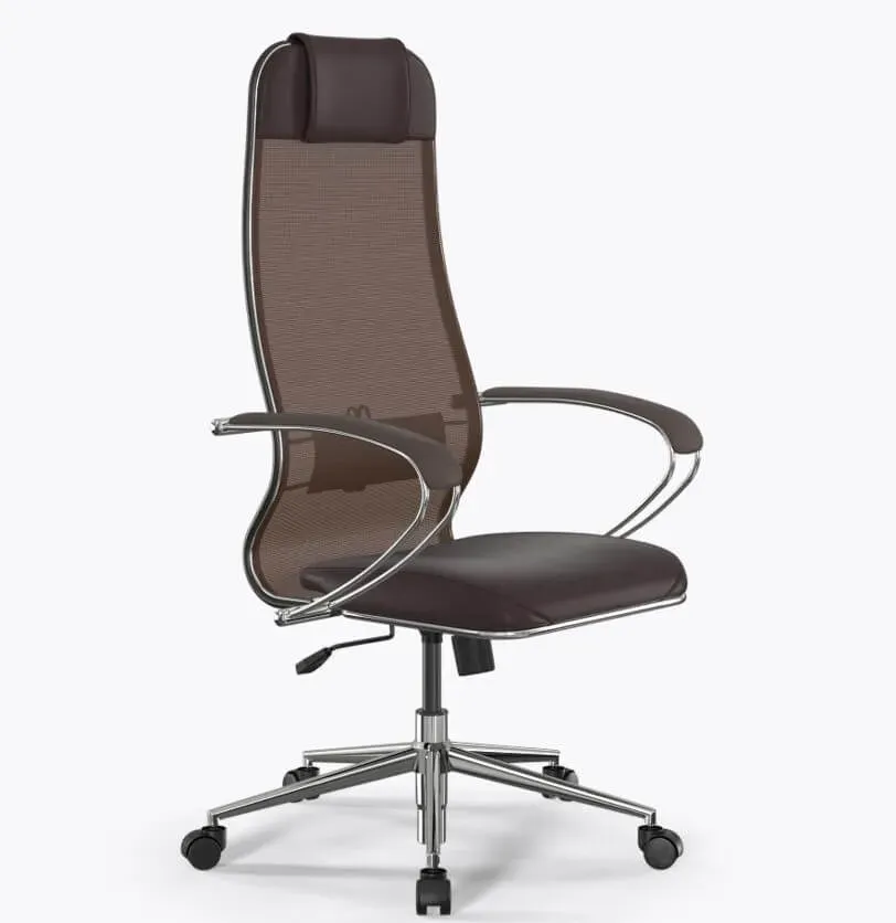 Кресло ErgoLife Sit 10 B1-115K Эко кожа/сетка (EcoLeather Extra) (G20)