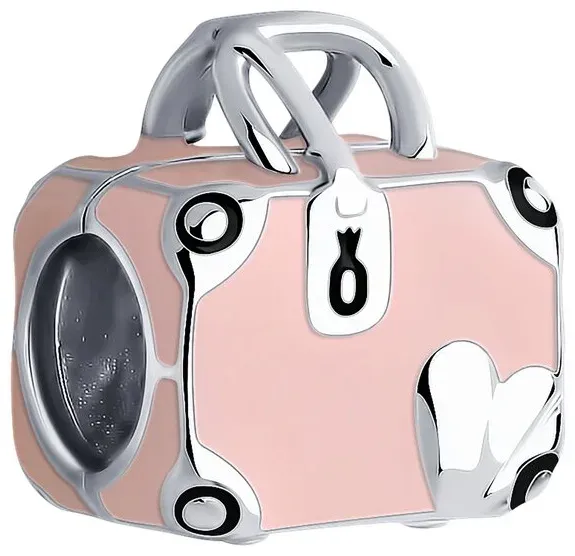 Эмаль жағылған күміс аспа, 2,37 г