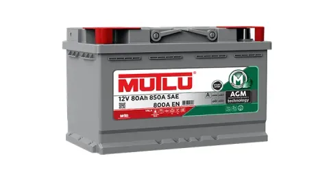 Аккумулятор Mutlu AGM 80 Ач 800 А