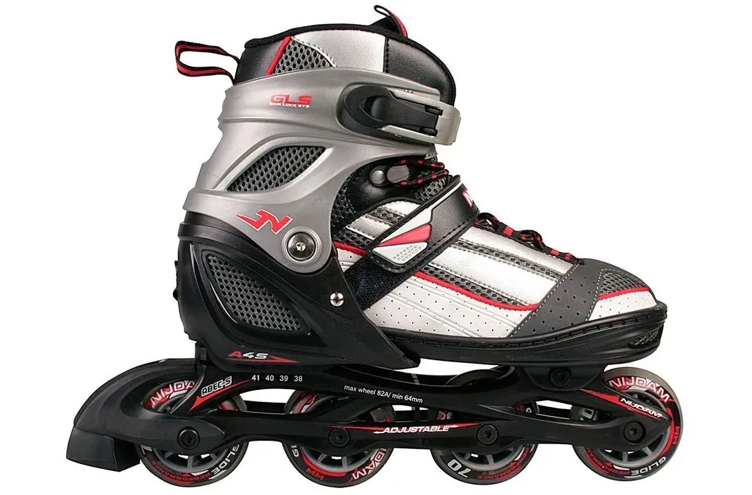 Schreuders Junior 52QC роликті коньки, ұзаратын, жартылай жұмсақ бәтеңке