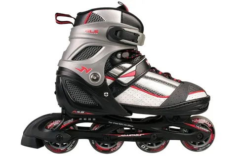 Schreuders Junior 52QC роликті коньки, ұзаратын, жартылай жұмсақ бәтеңке