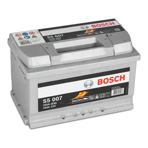 Аккумулятор Bosch S5 007 74 Ач 750 А