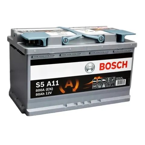 Аккумулятор Bosch S5 A11 AGM 80 Ач 800 А