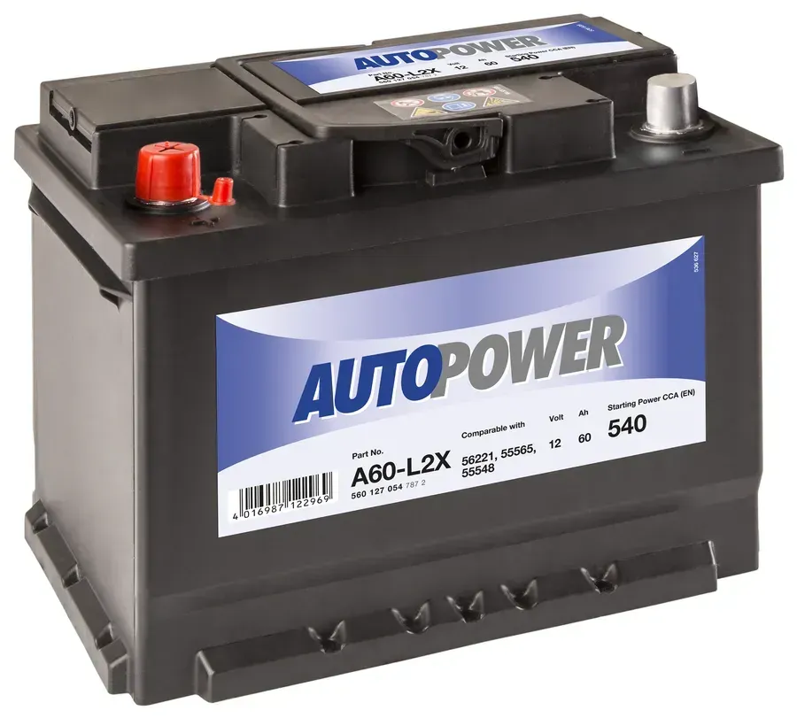 Аккумулятор Autopower A60-L2X 60 А·сағ 540 А
