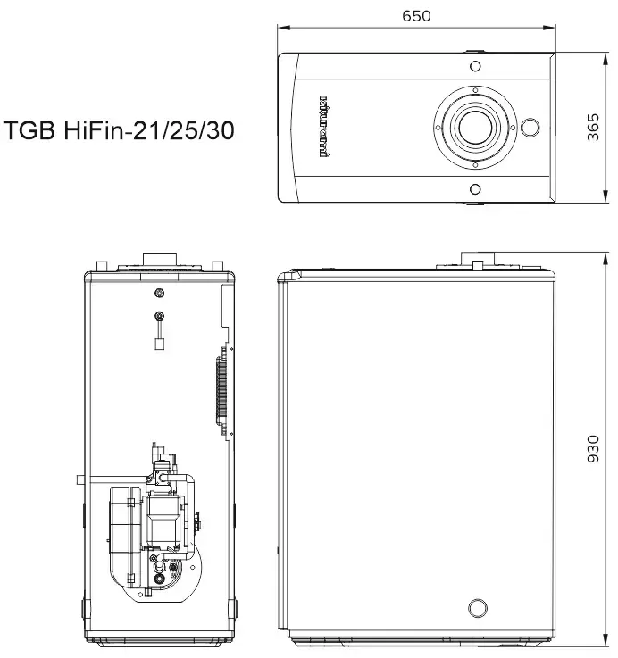 Kiturami TGB-30R газ қазандығы