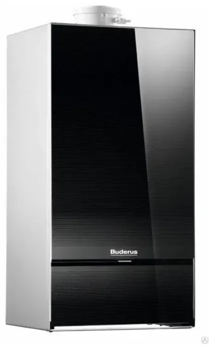 Конденсационный газовый котёл Buderus Logamax plus GB172i-24 H/L черный