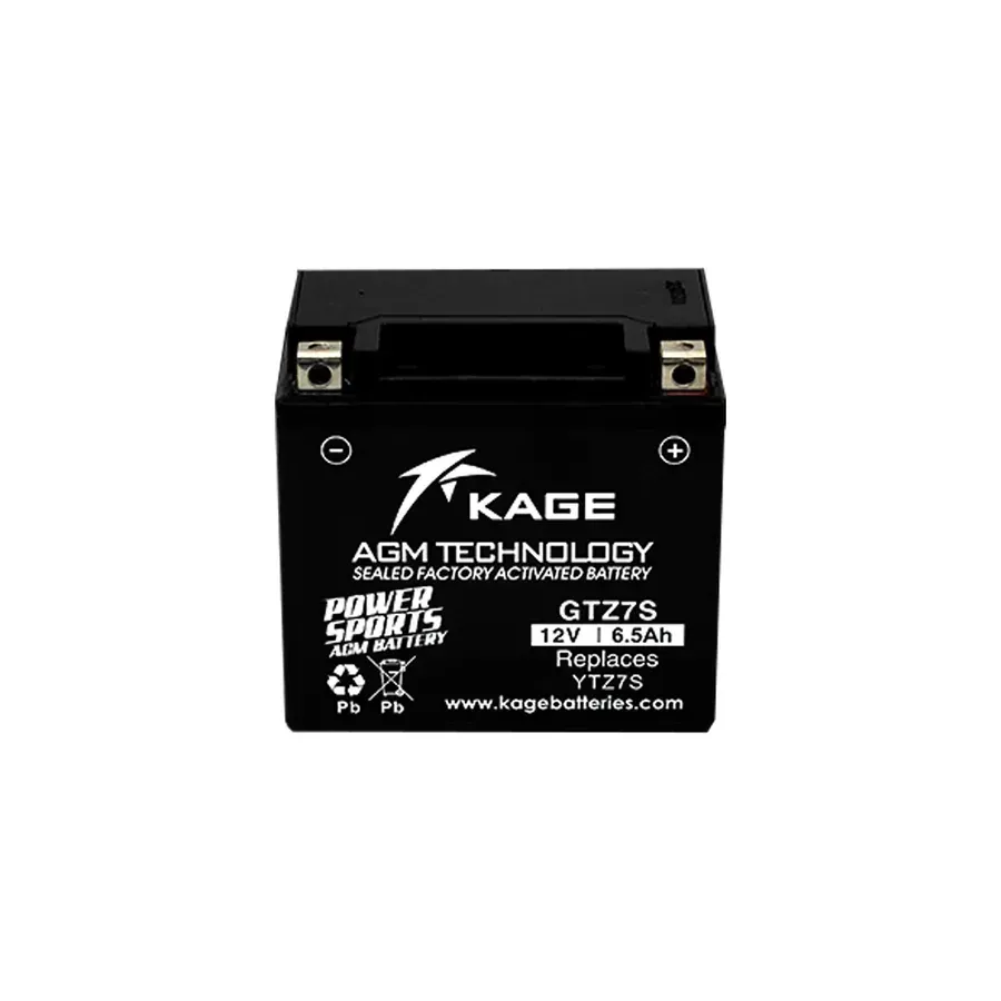 Аккумулятор Kage AGM YTZ7S-BS 5 А·сағ 120 А