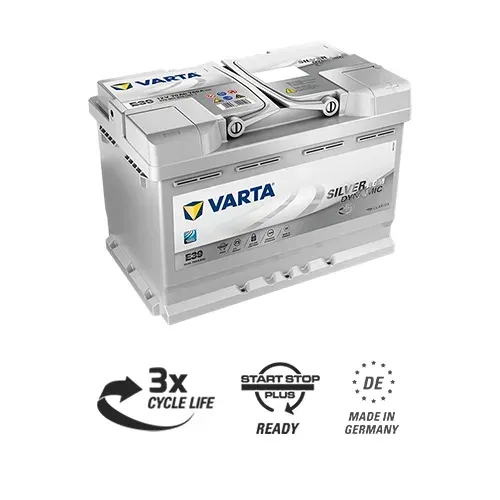 Аккумулятор VARTA Silver Dynamic AGM E39 70 А·сағ 760 А