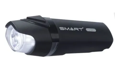 Smart алдыңғы велошам, 80 люмен, батареямен