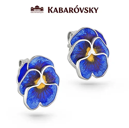 Серебряные серьги, 2,47 г