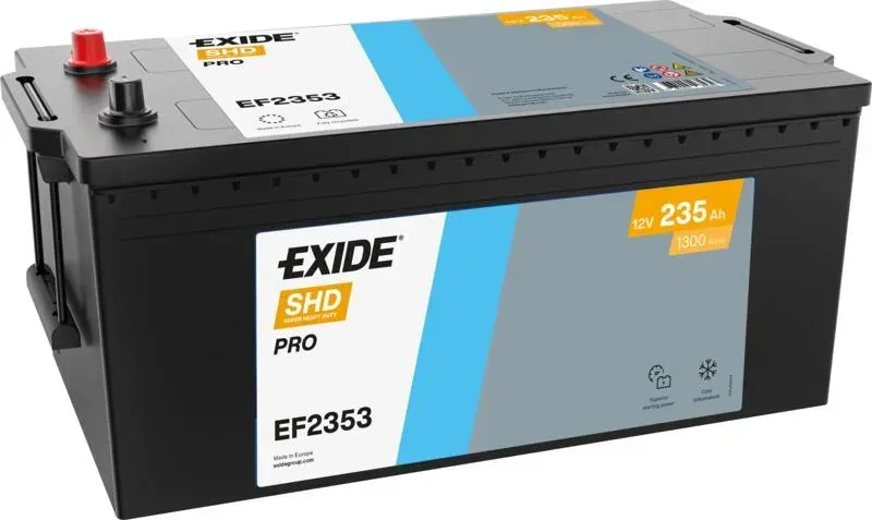 Аккумулятор Exide HEAVY Professional Power EF2353 235 А·сағ 1450 А