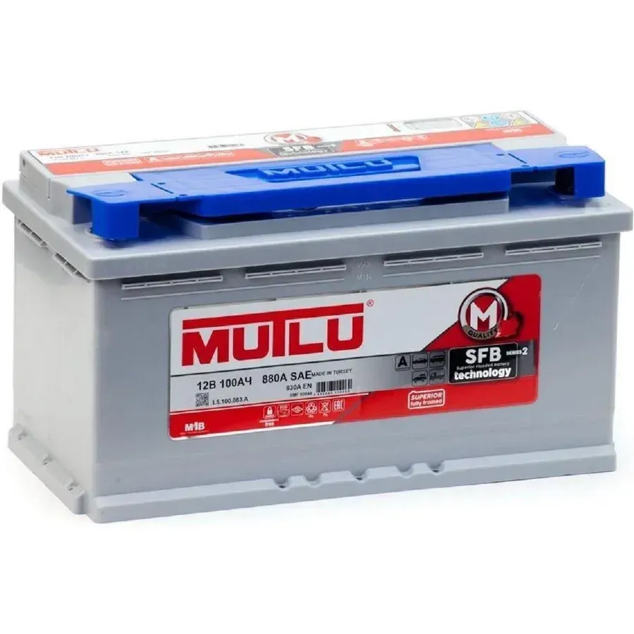 Аккумулятор Mutlu L5.100.083.A 100 Ач 830 А