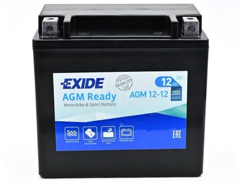 Аккумулятор Exide AGM 12-12 12 Ач 200 А
