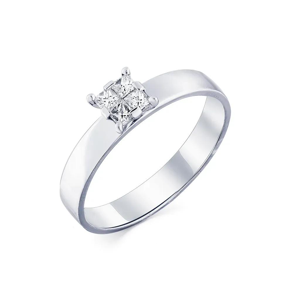 Серебряные серьги с фианитом, 1,78 г