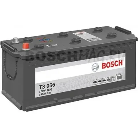 Аккумулятор Bosch T3 056 190 Ач 1200 А