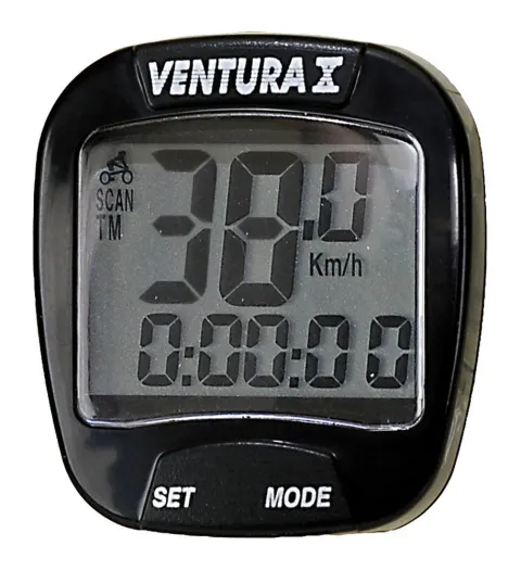 Ventura X велокомпьютер, сымды, 10 функция