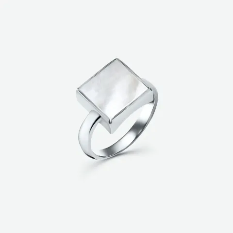 Седеп қондырылған күміс сақина, 3,24 г