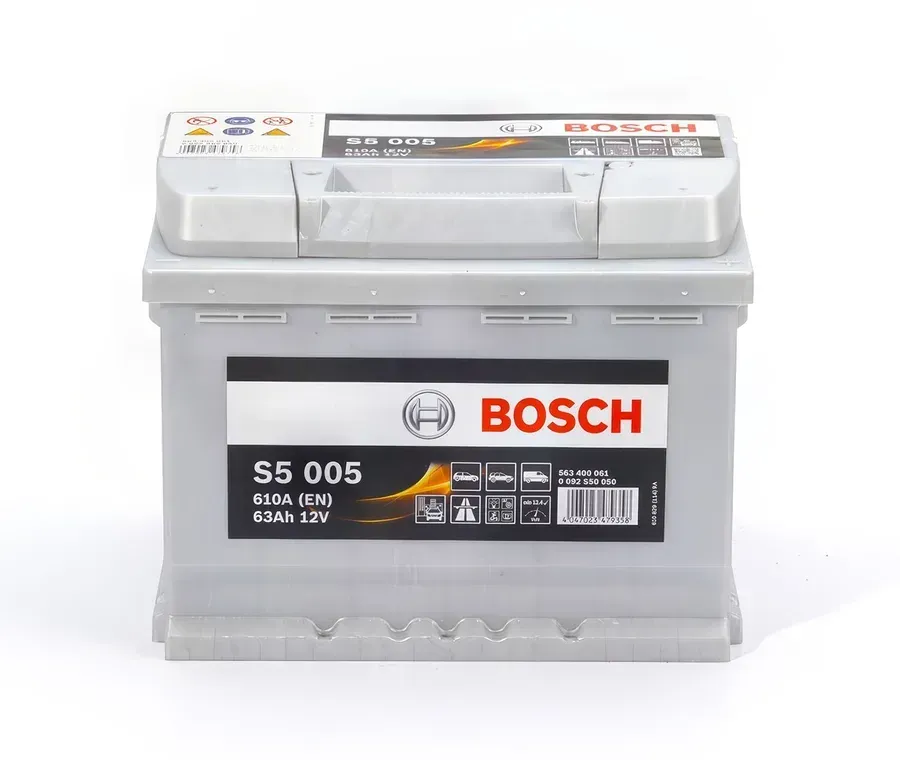Аккумулятор Bosch S5 005 63 Ач 610 А
