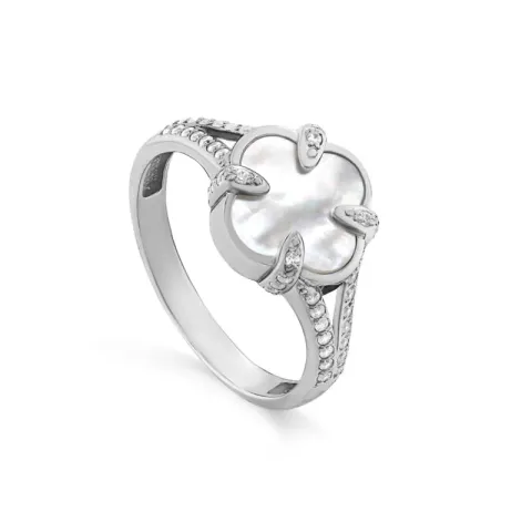 Седеп қондырылған күміс сақина, 2,61 г
