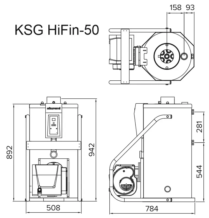 Газовый котёл Kiturami KSG 50R HiFin