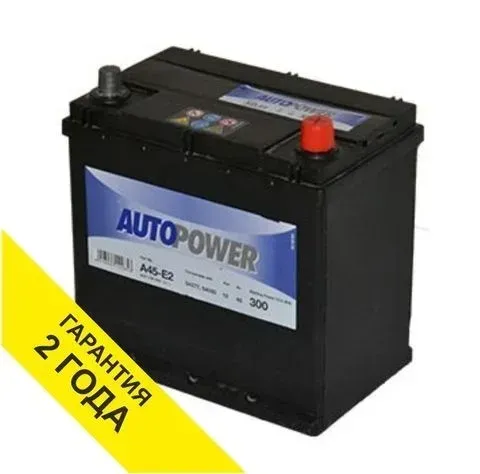 Аккумулятор Autopower A45-E2 45 Ач 300 А
