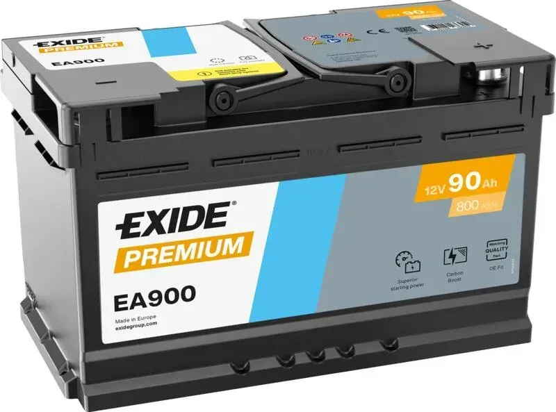 Аккумулятор Exide PREMIUM EA900 90 А·сағ 720 А