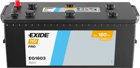 Аккумулятор Exide HEAVY Professional EG1803 180 Ач 1000 А