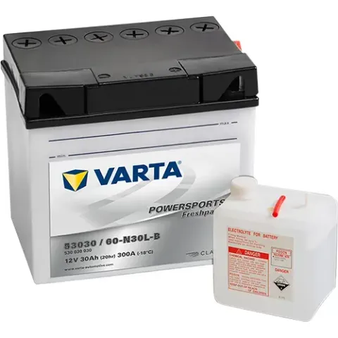 Аккумулятор VARTA Powersports 53030 30 Ач 300 А